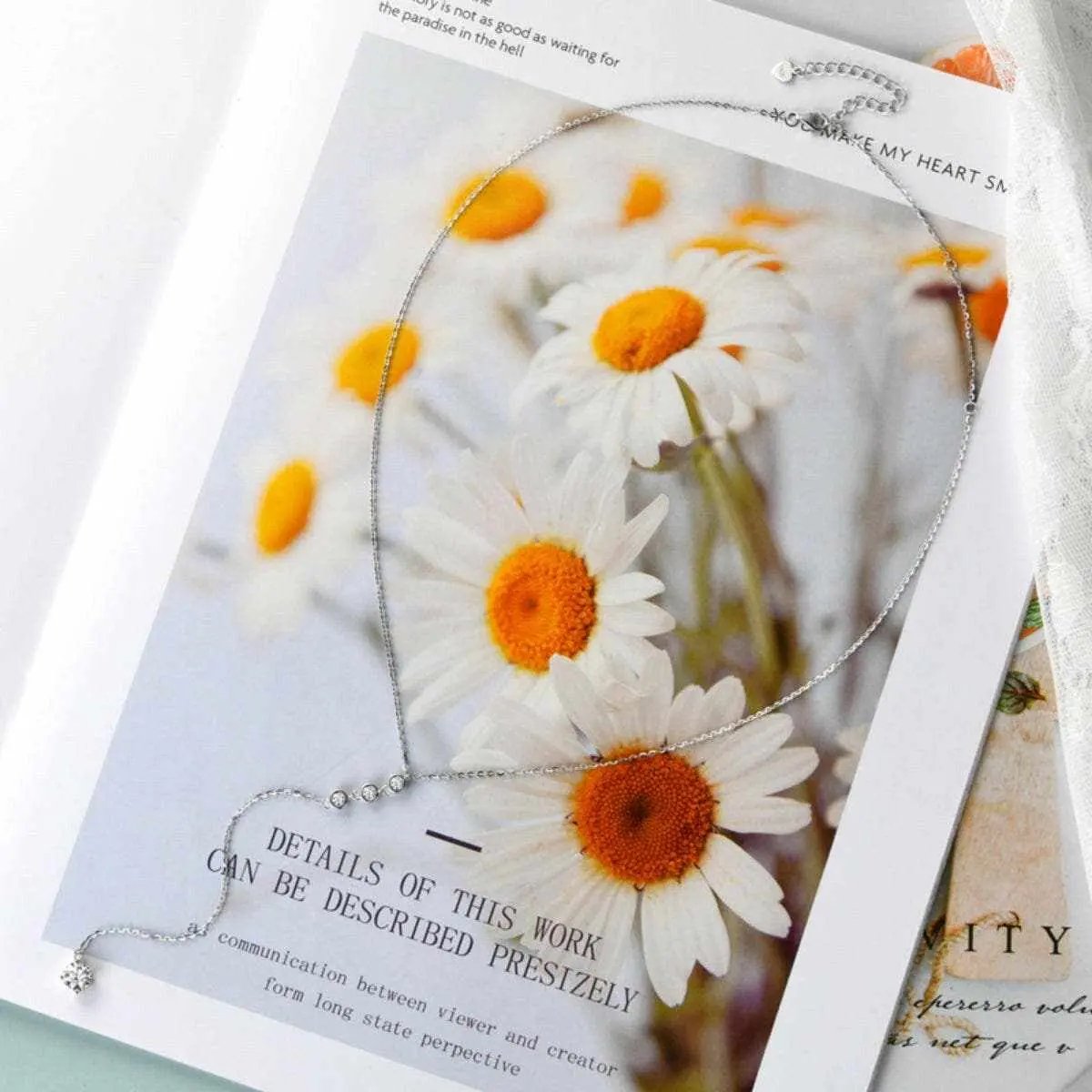 Elegant Moissanite Drop Necklace - Love Salve